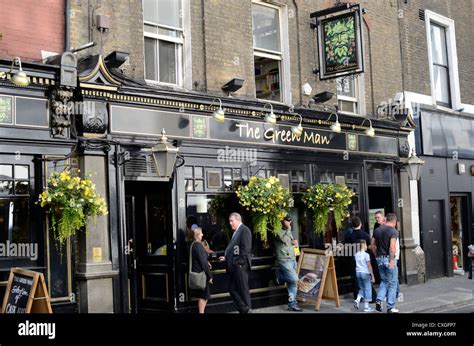 The Green Man pub in Berwick Street, Soho, London, England Stock Photo ...