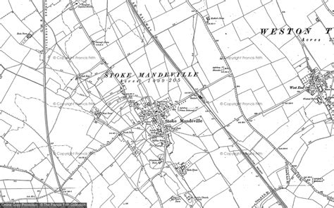 Old Maps of Stoke Mandeville - Francis Frith