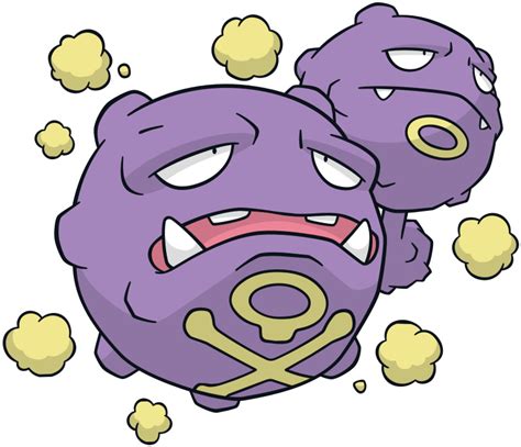 Weezing official artwork gallery | Pokémon Database