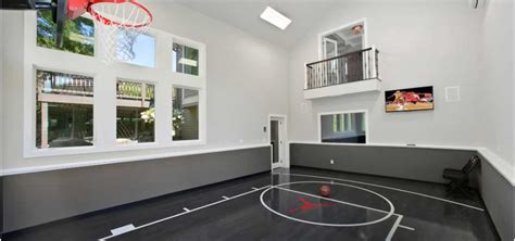 27 Indoor Home Basketball Court Ideas | Sebring Design Build