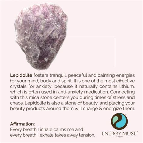 Lepidolite Stone, Discover the Lepidolite Meaning & Healing Properties ...