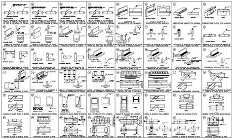 Steel Structure Detail Cad Drawings Download (https://www ...