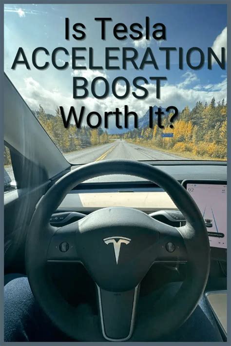 Is Tesla acceleration Boost Worth it? 5 Factors to Consider