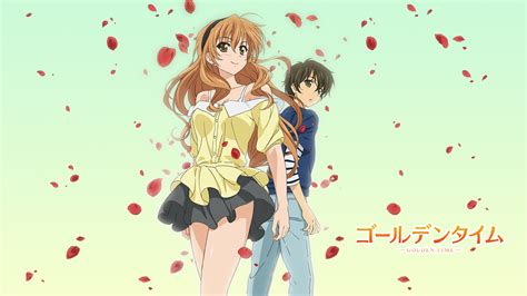 Golden Time Anime HD Wallpaper - Banri Tada & Kaga Kouko