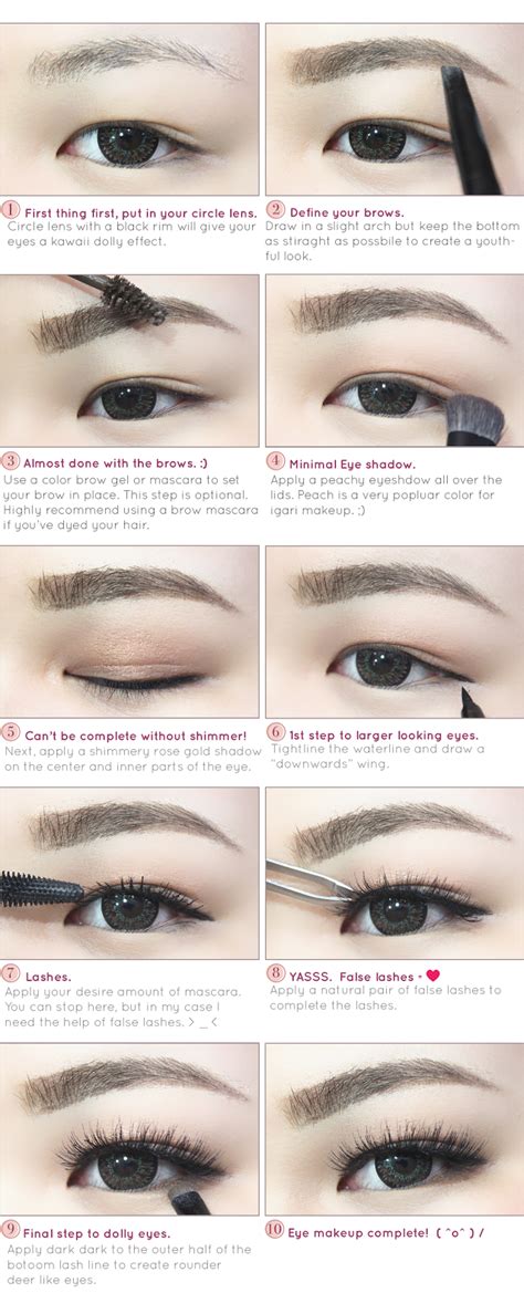 yummmiiee: [UNIQSO] Japanese Igari Makeup Tutorial with Sweety Nudy Ice Brown + Mini Reviews ...