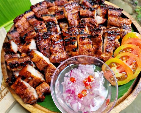 Inihaw na Liempo (Grilled Pork Belly) | Ang star ng mga boodlefight at ...