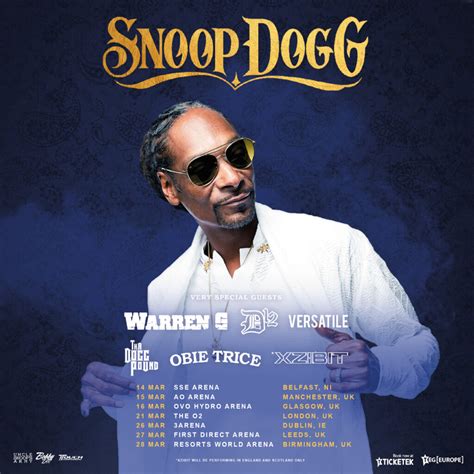 Snoop Dogg Hydro 2nd March 2022