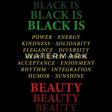 Black is Beauty Black Pride Inspiring Quotes Men's T-Shirt | Spreadshirt