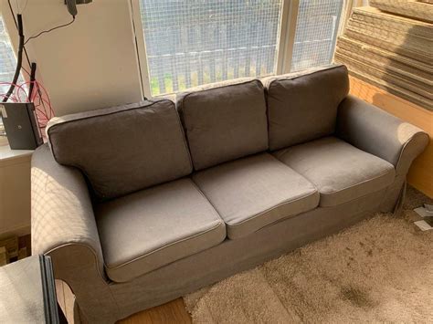 Grey IKEA sofa, 3 seater in good condition | in Lenzie, Glasgow | Gumtree