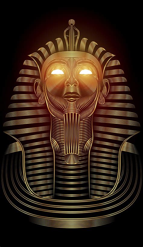 Golden Pharaoh | Ancient egyptian art, Ancient egypt art, Egyptian art