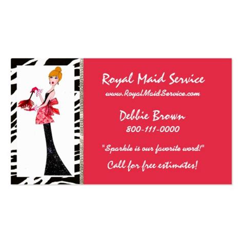 HouseKeeping Business Cards | Zazzle