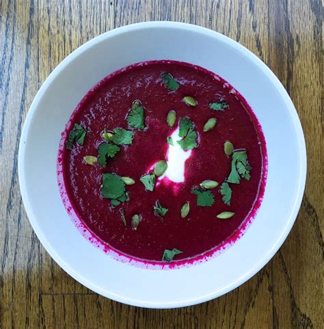 Crema de Betabel (Beet Soup) — Gino García