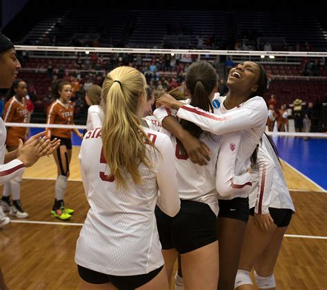 Stanford women back in volleyball Final Four after sweeping Texas - SFGate