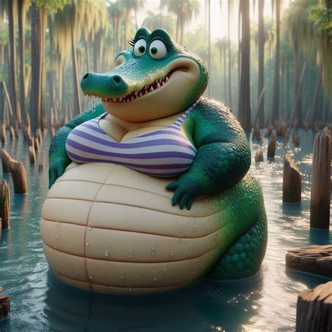 Water Logged Gator by PhumfPhumfer on DeviantArt