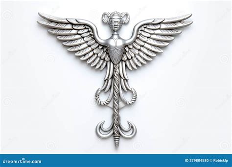 Medical and Healthcare Caduceus Emblem Stock Illustration ...