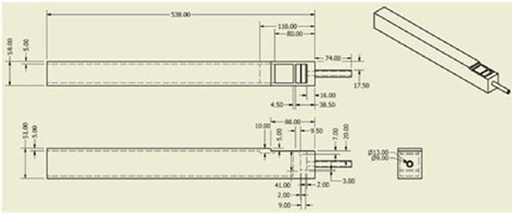 Dimensions of the transparent organ pipe. | Download Scientific Diagram