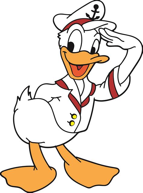 A Picture Of Donald Duck | Free download on ClipArtMag