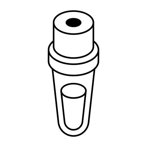 An editable design icon of sample tube, lab apparatus 19871668 Vector Art at Vecteezy