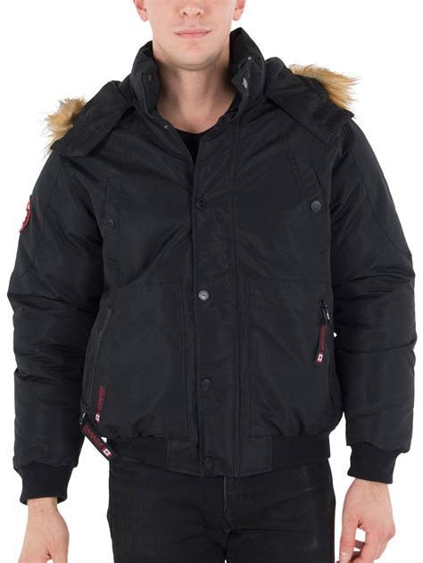 Canada Weather Gear - Canada Weather Gear Men's Insulated Jacket ...