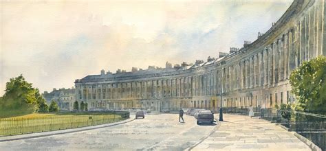 Royal Crescent, Bath - Alan Reed Art