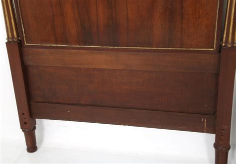 Lot - Pair of Mahogany Headboards