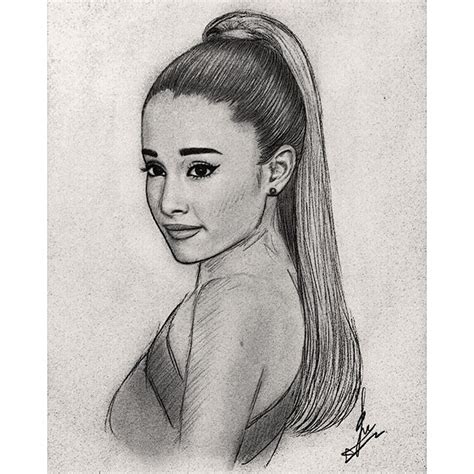 Ariana Grande Drawing Easy - Drawings on YouTube | Art of Wei ...