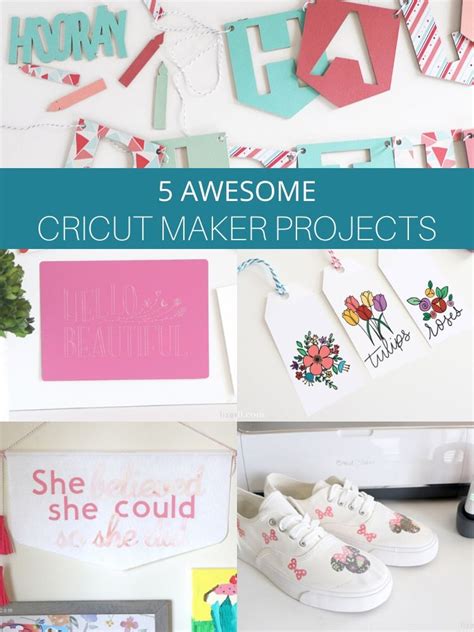 5 Projects to Make with Cricut Maker