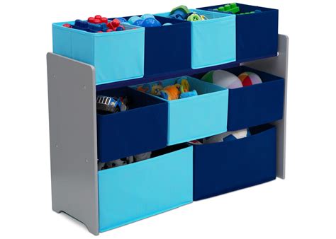 Deluxe Multi-Bin Toy Organizer with Storage Bins | Delta Children