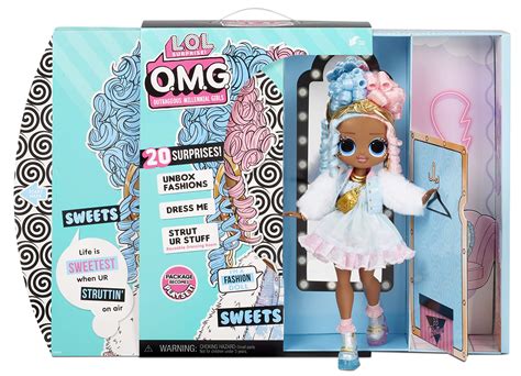 Buy Lol Surprise Omg Sweets Fashion Doll - Dress Up Doll Set With 20 Surprises For Girls And ...