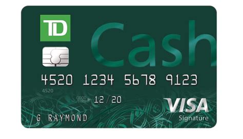 TD Bank Launches New Cash Rewards Credit Card