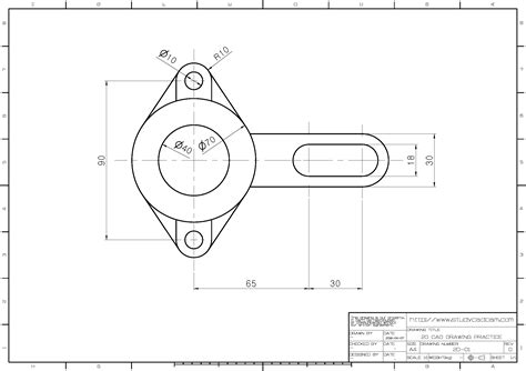 Cadd, Autocad Drawing, Model Drawing, Drawing Practice, Autodesk, Arya, Metric, Drawings, Sketching