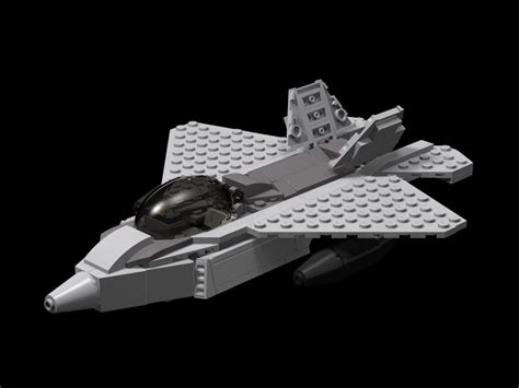 LEGO MOC Lego F-22 Raptor by mohammedlee | Rebrickable - Build with LEGO