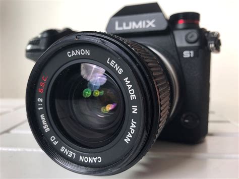 Panasonic S1 & Canon FD lenses - Full Frame, 10-bit Recording Kit Under $3500 | CineD