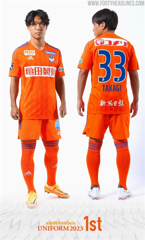 Albirex Niigata 2023 Home & Away Kits Revealed - Footy Headlines