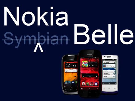 News: Symbian Belle becomes Nokia Belle