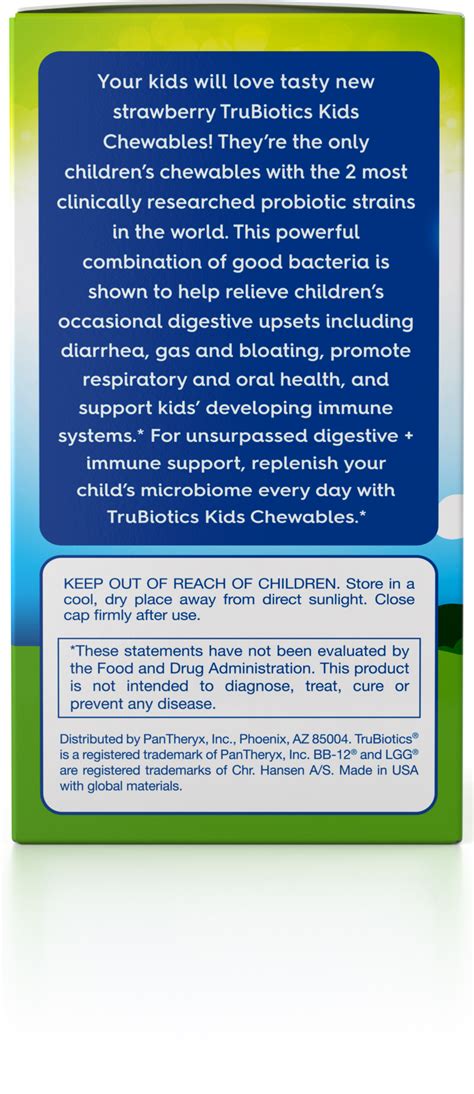 Kids Chewables for Kids - Trubiotics