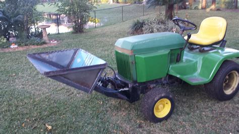 $50 home made front bucket on 318 | My Tractor Forum