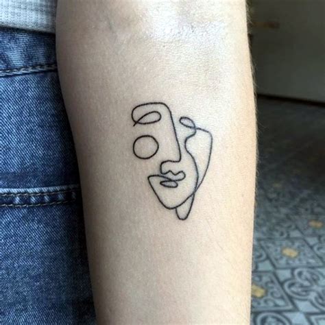 40 No-Ordinary Line Tattoo Designs