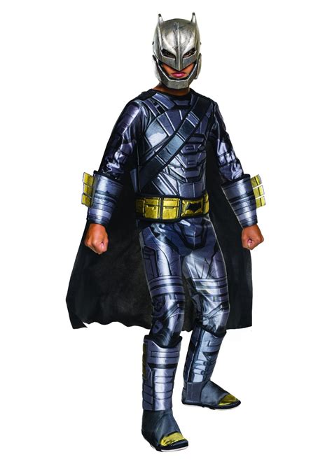 Boys Batman V Superman Armored Batman Costume - Superhero Costumes