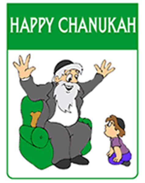 Happy Chanukah Free Printable Greeting Cards Template