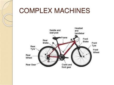 Complex and simple machines