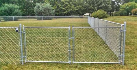 Residential Chain Link Fence Swing Gates - Single or Double