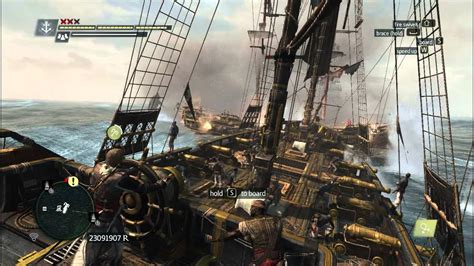 Assassins Creed Black Flag Ships Battle - YouTube