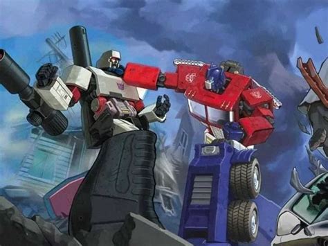 Transformers Optimus Prime Vs Megatron The Ultimate Battle