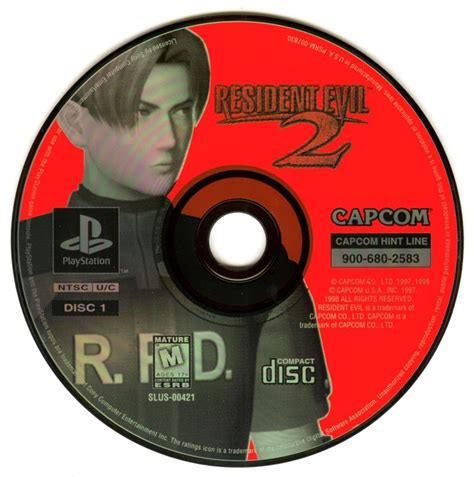 Resident Evil 2 cover or packaging material - MobyGames