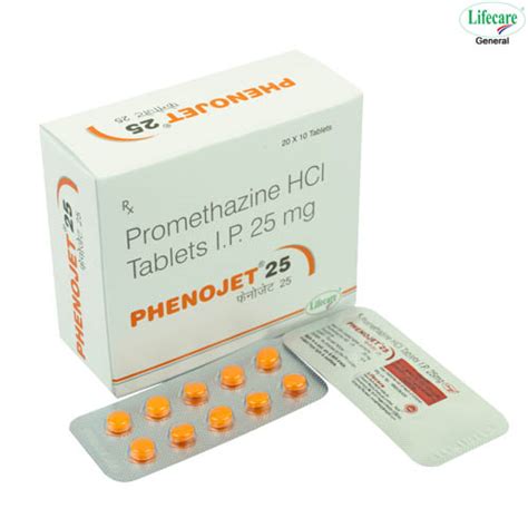 Promethazine Hcl Tablets 25 Mg | Pharma Franchise, Manufacturer and Supplier