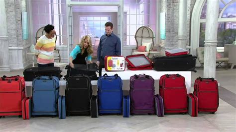 Biaggi Zip Sak Foldable Luggage by Lori Greiner on QVC - YouTube | Lori greiner, Luggage, Foldables