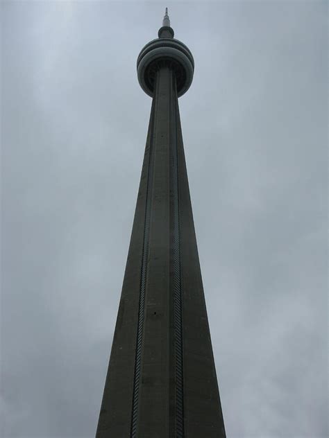 Toronto CN Tower Silhouette Photograph by Brigitta Diaz | Pixels