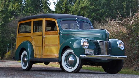 1940 Ford Deluxe Woody Wagon | S105 | Monterey 2014