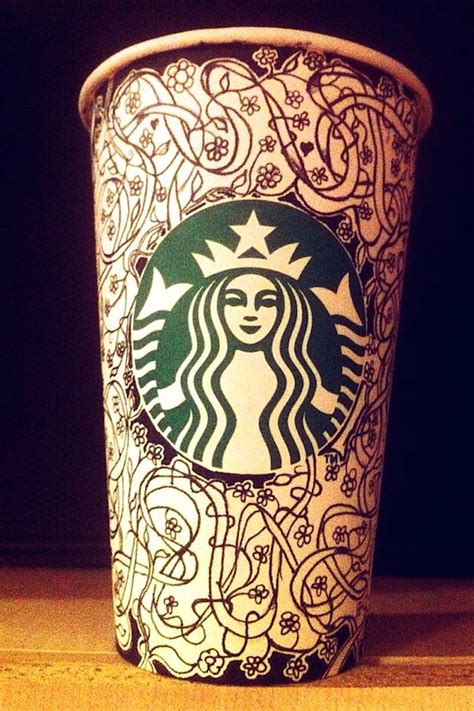 Will Still Get Your Name Wrong: Starbucks Employee Draws Gorgeous Cup ...